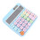 Mechanical 12-Digit Calculator with LCD Display, 15 Tilt, 4 Colors 13