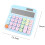 Mechanical 12-Digit Calculator with LCD Display, 15 Tilt, 4 Colors 2