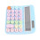 Mechanical 12-Digit Calculator with LCD Display, 15 Tilt, 4 Colors 12
