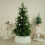 (ML-O1544B) White Christmas tree base (for support) 2