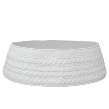 (ML-O1544B) White Christmas tree base (for support)