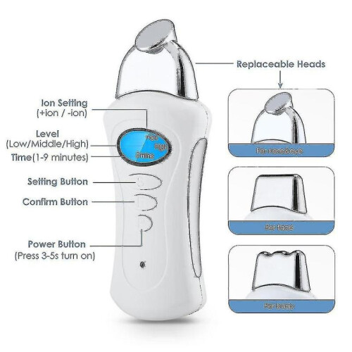 Microcurrent Facial Galvanic Spa Skin Tightening Device Usb Face |microcurrent Device 2