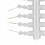 Carp Fishing Bait Spike Lure Hook Sting Pin with 15