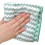(Green, 10PCS) 5 Pcs Microfiber Cleaning Rag Absorbent Fleece Cloth Scouring Towel 1