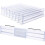 Expandable Plastic Drawer Divider Organizer for Wardrobe Storage, 140g 1