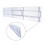 Expandable Plastic Drawer Divider Organizer for Wardrobe Storage, 140g 5