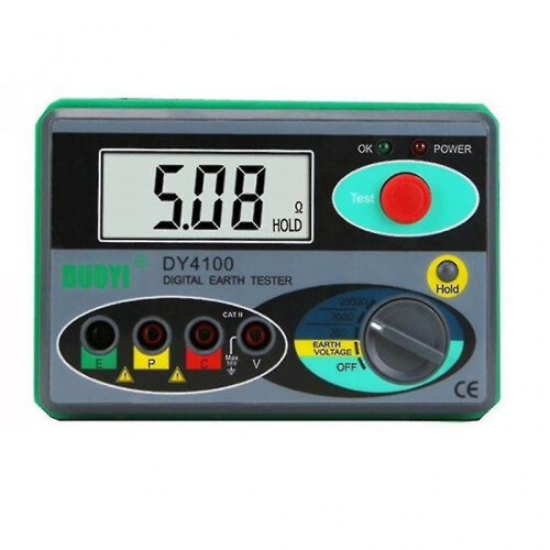 Digital Ground Resistance Tester Meter Digital Tester Dy4100 2