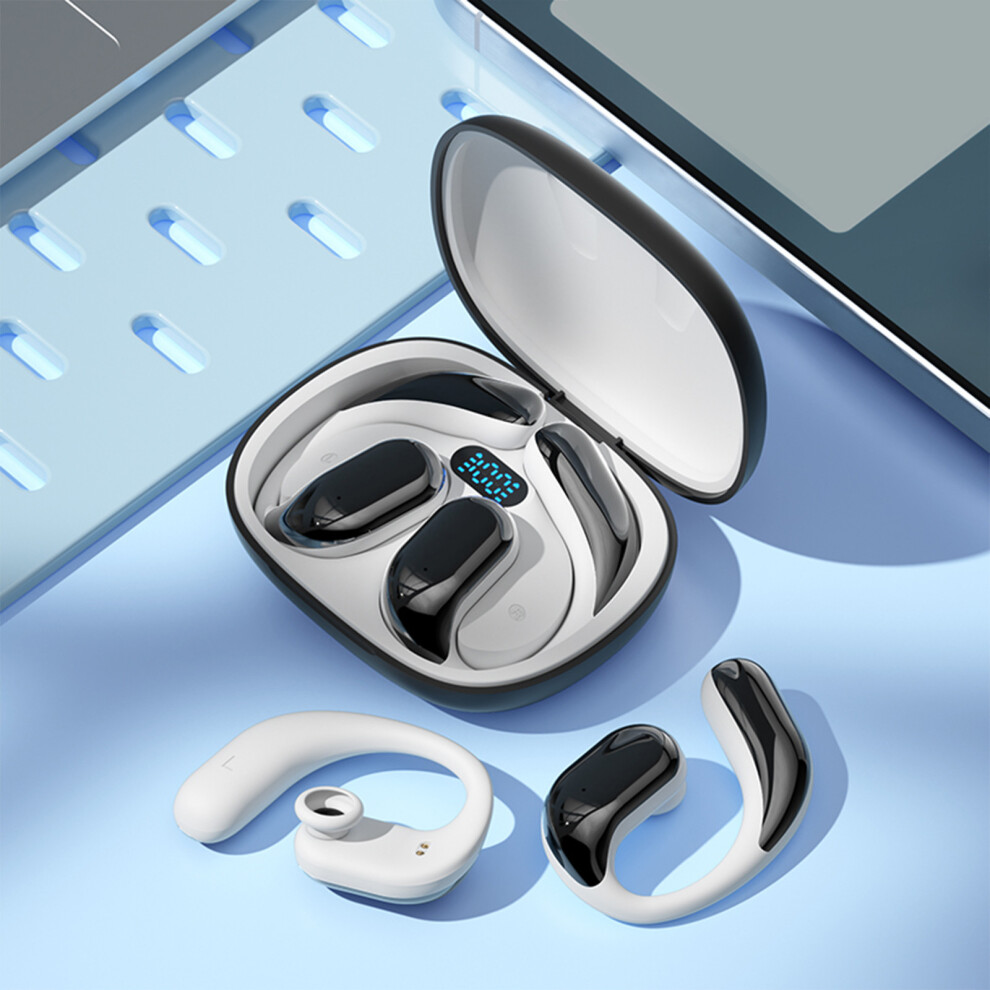 (Black) Wireless Over The Ear Bluetooth Earphones Black 6903262246688