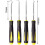 4pcs 6.30 Inch Picks And Hook Set O-ring Hook Mini Screwdriver Puller Remover for Car Oil (d02-4) 4