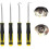 4pcs 6.30 Inch Picks And Hook Set O-ring Hook Mini Screwdriver Puller Remover for Car Oil (d02-4) 1