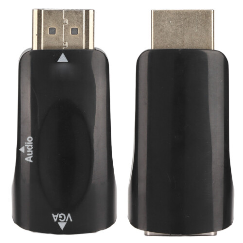 Convertitore HDMI a VGA HD 1080p con audio da 3,5 mm 2