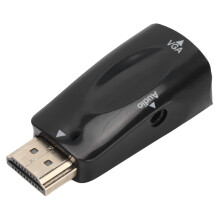 Convertitore HDMI a VGA HD 1080p con audio da 3,5 mm