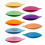 9 Pcs Durable Practical Tatting Shuttle Kit Tatting Shuttles with Comfortable Grip for Sewing Patter 1