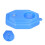 Portable Tennis Ball Base Training Aid Tool 9