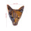1pc Wolf Head Shaped Pendant Natural Tigers Eye 13