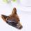 1pc Wolf Head Shaped Pendant Natural Tigers Eye 12