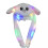 (white) Led Glowing Plush Bunny Hat With Moving Jumping Ears 1