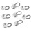 20pcs Flexible Spring Waist Extending Buttons 4