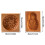 (10) Cookie Mold Baking Embossing Cookies Stamp Mold 3d Cookie For 3