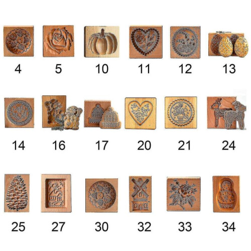 (30) Cookie Mold Baking Embossing Cookies Stamp Mold 3d Cookie For 1