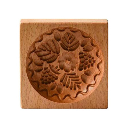 (4) Cookie Mold Baking Embossing Cookies Stamp Mold 3d Cookie For