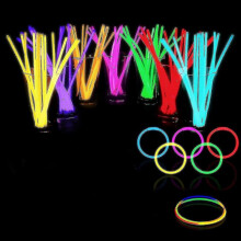 100 Glow Bulk - Glow In The Fun Pack with 8quot; Glowsticks A