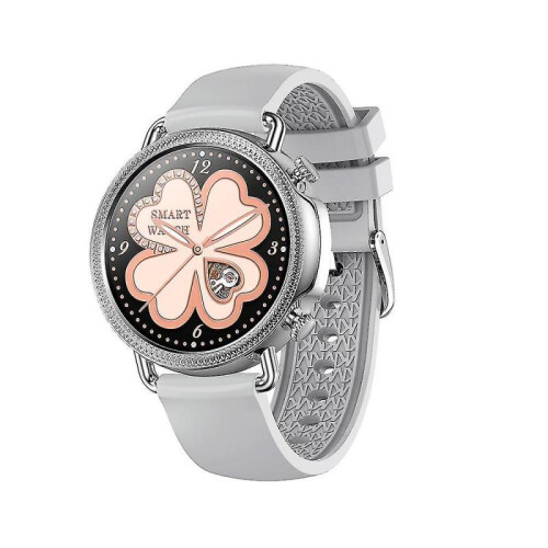 (Grey) Women's Waterproof Sports Smartwatch