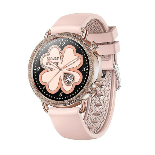(Pink) Women's Waterproof Sports Smartwatch