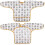 5 Pcs Bibseves - Waterproof Sleeve Bib Unisex Bibs 5