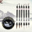 6pcs Piston Fill Chinese Water Brush Pen For 12