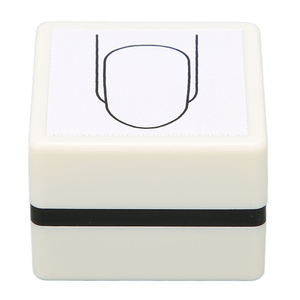 Nail Art Stamper with Cover Hand Painted Style Clear Line Precision for Nails