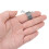 1Pc Stainless Steel Finger Thimble Yarn Knitting 7
