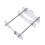 (White) Acrylic Hand-held Glass Bottle 1