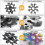 23 In 1 Tool, Snowflake Man Idea with Fidget Spinner Function, Men Anti-stress Gadge 2
