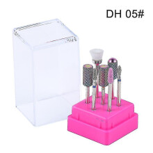 (DH 05) Combined Cutters Set For Manicure , Ceramic Bits Kit Electric Removing Gel Polishing Tools