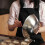 (Black) 2 Pack Unisex Adjustable Bib Apron With 2 Pockets Cooking Kitchen Aprons 4