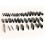 39 Pieces Tool Kit Hand Punch Diy Diy for Phone Hole Punch 2