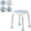 Healthcare Shower Stool, Rounded Surface, with Swivel Seat 5