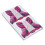 100pcs Rose Red Self-Adhesive Nail Form Stickers for Manicure Guide 13