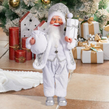 (White Santa Claus) 18-inch Santa Claus