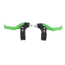 1 Paar Kinderfahrrad-Bremshebel Ersatz Nylon links und rechts Universal Kinder Fahrradbremshebel Fahrrad-Bremsgriff Grün