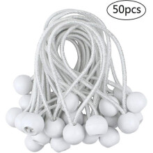 50 Pcs Ball Tensioner, Tarp Tensioner for Pavilion, Camping, Tent Cords, Curtains Extension Harness,