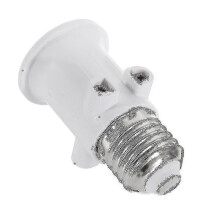 Fireproof E27 Bulb Adapter Lamp Holder Base