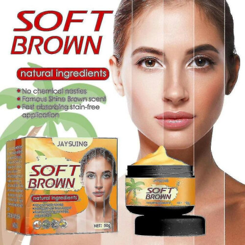 Tanning Cream Sunless Wheat Beach Bronzer Nutritious Massage Tanning Cream -u 1