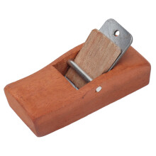 Mini Woodworking Plane Red Sandalwood Block Steel Blade, 110cm