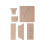 6Pcs Transparent Acrylic Long Wallet Template for Precise DIY Projects 7