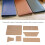 6Pcs Transparent Acrylic Long Wallet Template for Precise DIY Projects 12