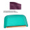 Rimuovi pelucchi manuale, 7,5x4 cm, Verde plastica-rame 4