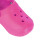 Porte-clés en forme de chausson mini en silicone couleur pêche 4