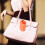 Porte-clés en silicone en forme de mini chausson, orange 10